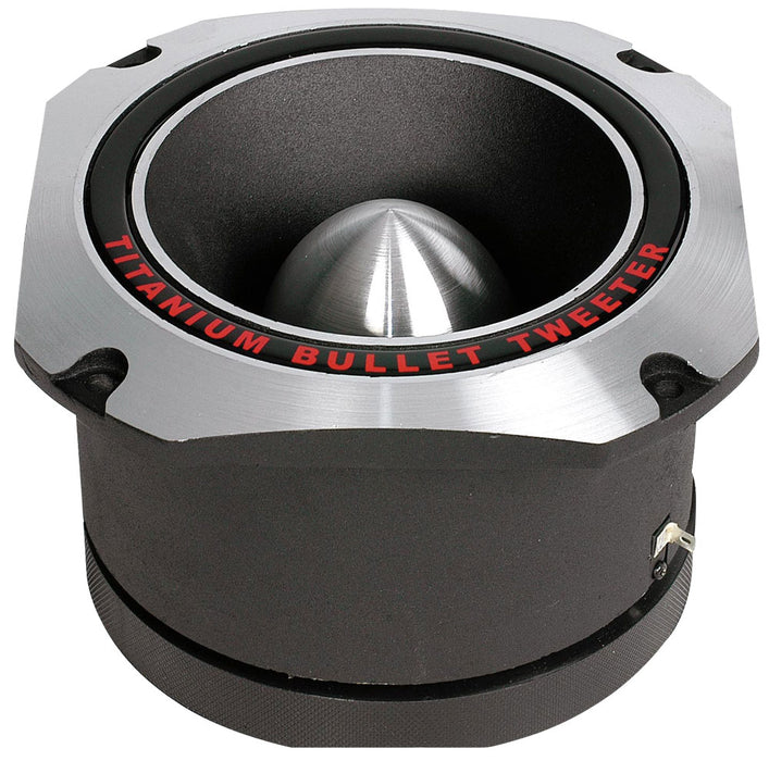 3'' Heavy Duty Aluminum Die-Cast Titanium Super Tweeter