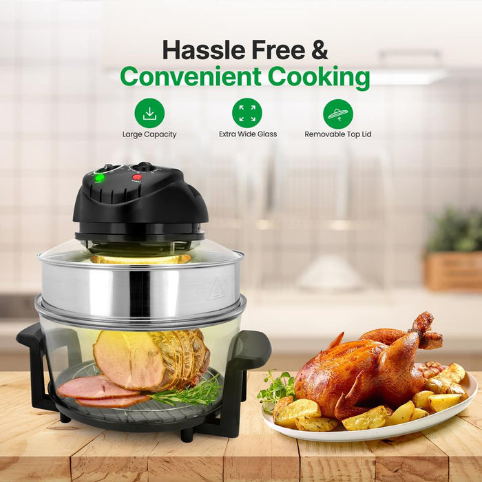 Convection Oven Cooker, Healthy Kitchen Countertop Cooking