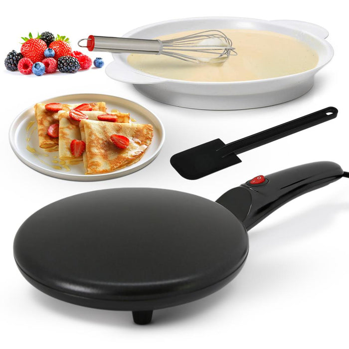 Countertop Crepe Maker Electric Griddle Hot Plate Kitchen