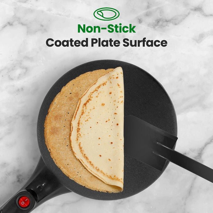 Countertop Crepe Maker - Electric Griddle Hot Plate Kitchen Cooktop