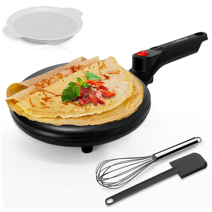 Countertop Crepe Maker - Electric Griddle Hot Plate Kitchen Cooktop