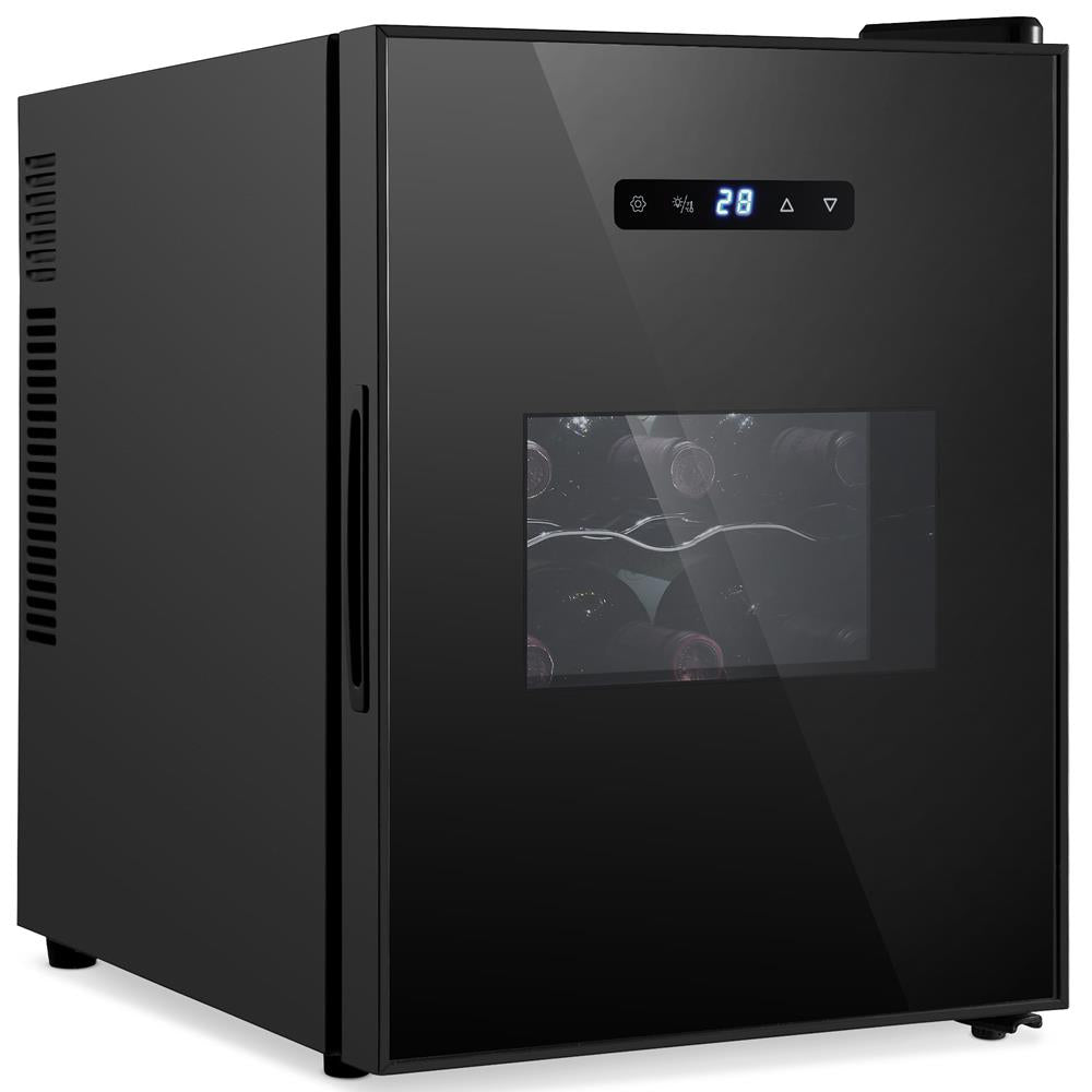 NutriChef 12-bottle slim wine fridge