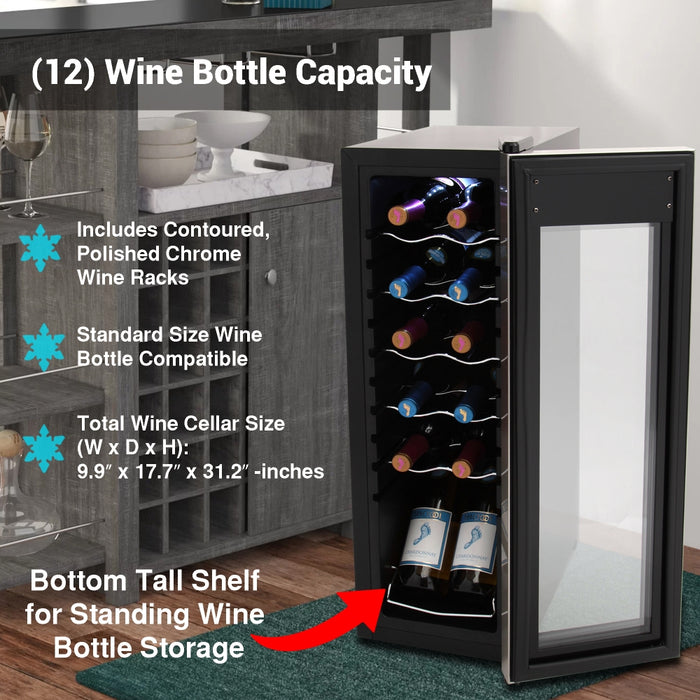 Smart Wine Cooler Refrigerator