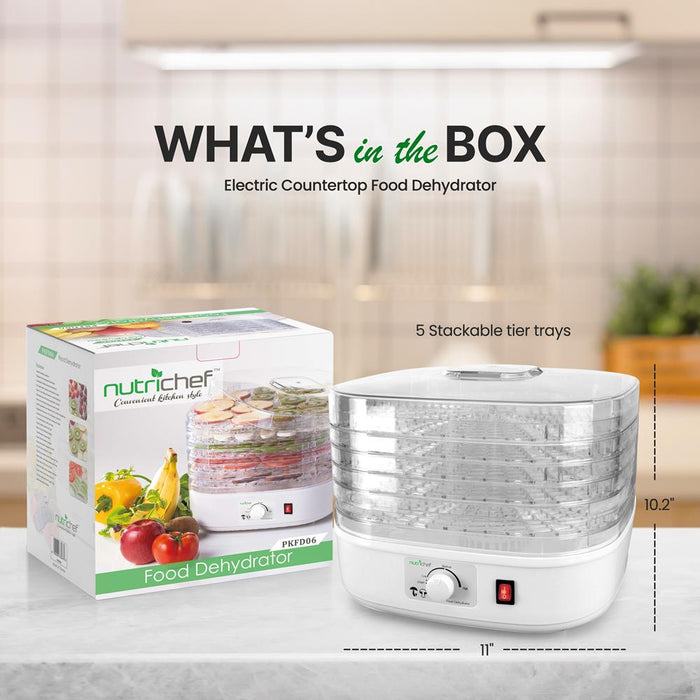 Electric Countertop Food Dehydrator, Food Preserver