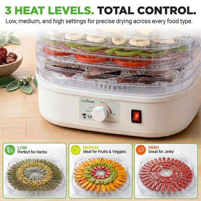 Electric Countertop Food Dehydrator, Food Preserver