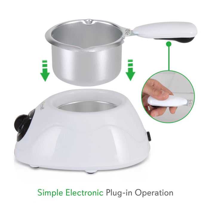 Electric Chocolate Melting And Warming Fondue Set