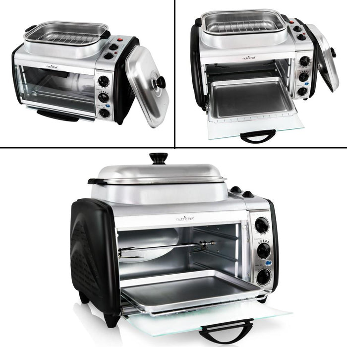 Multi-Function Dual Oven With Rotisserie & Roast Cooking