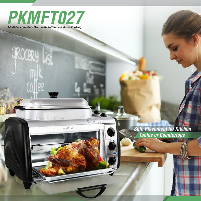 Multi-Function Dual Oven With Rotisserie & Roast Cooking