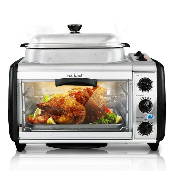 Multi-Function Dual Oven With Rotisserie & Roast Cooking