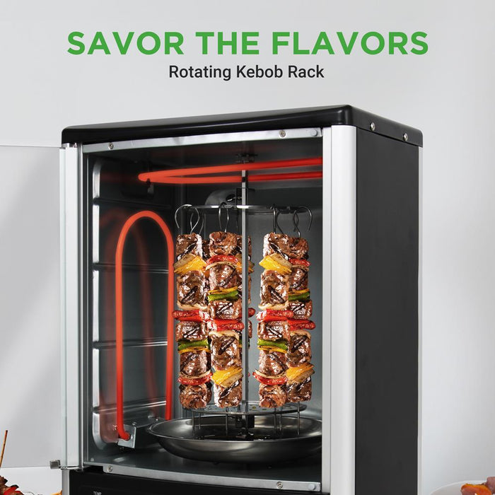 Multi-Function Vertical Oven - Countertop Rotisserie Oven With Bake & Roast Cooking