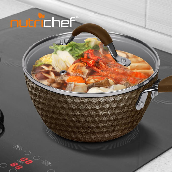 Saucepan Pot With Lid - Non-Stick High-Qualified Kitchen Cookware, 1.7 Quart (Works With Model: Nccw11Cof)