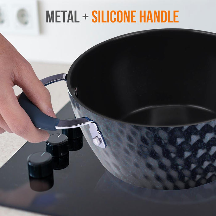 Cooking Pot With Lid - Non-Stick High-Qualified Kitchen Cookware, 2.1 Quart (Works With Model: Nccw11Ds)