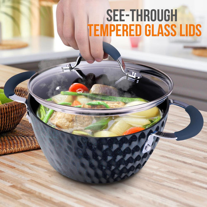 Cooking Pot With Lid - Non-Stick High-Qualified Kitchen Cookware, 2.1 Quart (Works With Model: Nccw11Ds)