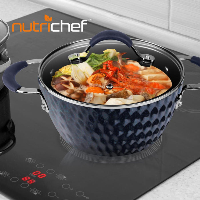 Cooking Pot With Lid - Non-Stick High-Qualified Kitchen Cookware, 2.1 Quart (Works With Model: Nccw11Ds)