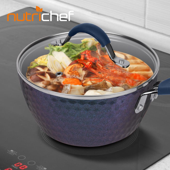 Saucepan Pot With Lid - Non-Stick High-Qualified Kitchen Cookware, 1.7 Quart (Works With Model: Nccw11Ds)