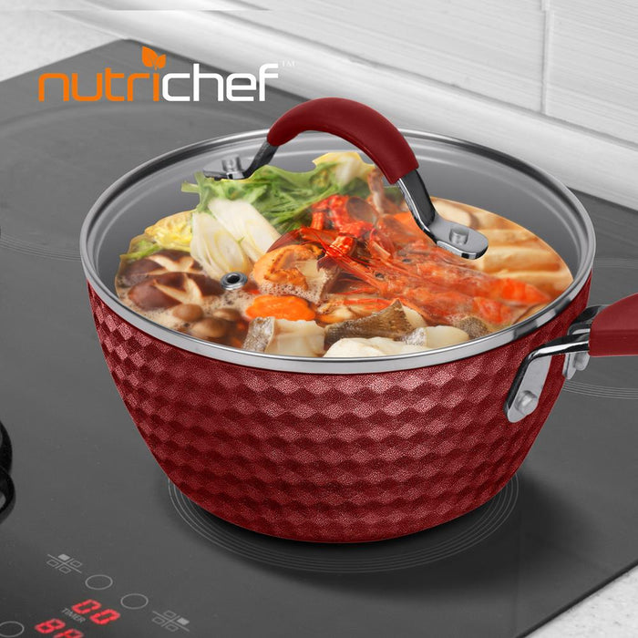 Saucepan Pot With Lid - Non-Stick High-Qualified Kitchen Cookware, 1.7 Quart (Works With Model: Nccw11Rdd)