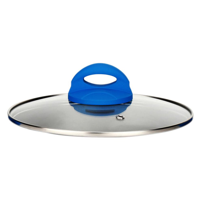 Dutch Oven Pot Lid - See-Through Tempered Glass Lids (Works With Model: Nccw12Blu)