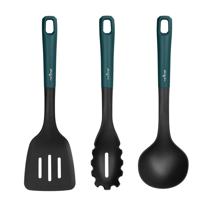 Kitchen Cooking Utensils Set - Includes Soup Ladle, Pasta Fork, And Spatula (Works With Model: Nccw12Gr)