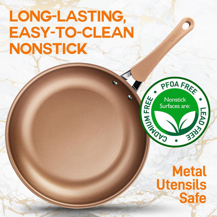 10'' Medium Fry Pan - Non-Stick High-Qualified Kitchen Cookware (Works With Models: Nccw14S & Nccw20S)