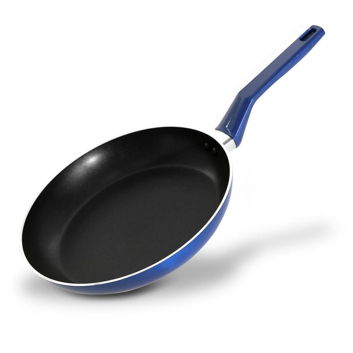 10'' Large Open Fry Pan - Non-Stick High-Qualified Kitchen Cookware With Black Inside And Blue Outside (Works With Model: Nccwa13Bu)