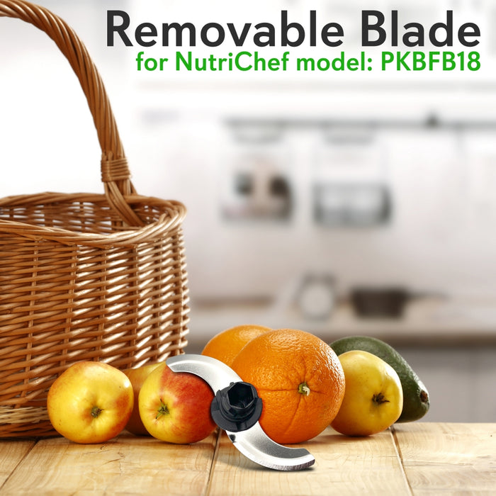 Replacement Part - Removable Blade (For Nutrichef Model: Pkbfb18)