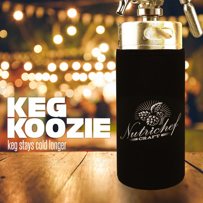 Keg Koozie (For Nutrichef Homebrew Mini Keg Model: Pkbrtp100)