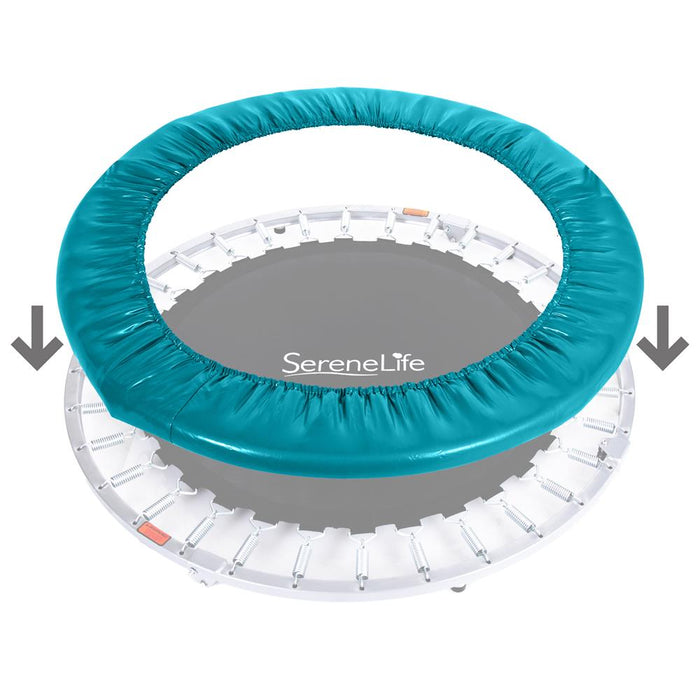 Replacement Part - Elastic Protective Padding Cover (For Serenelife Trampoline Models: Slelt403, Slelt407)