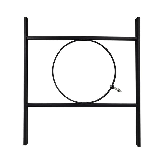 Propane Gas Fire Pit Bracket Replacement Part - Used For Serenelife Model Number: Slfps3 (Black)