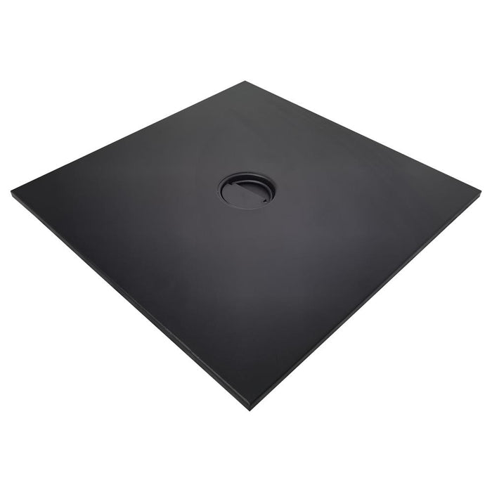 Propane Gas Fire Pit Table Fire Pan Cover Replacement Part - Used For Serenelife Model Number: Slfps3 (Black)