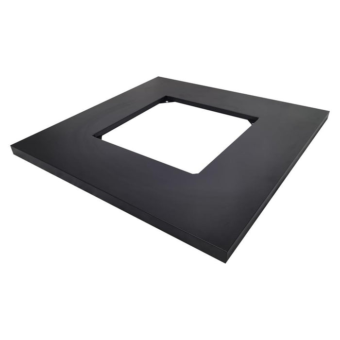 Propane Gas Fire Pit Table Frame Top Replacement Part - Used For Serenelife Model Number: Slfps3 (Black)