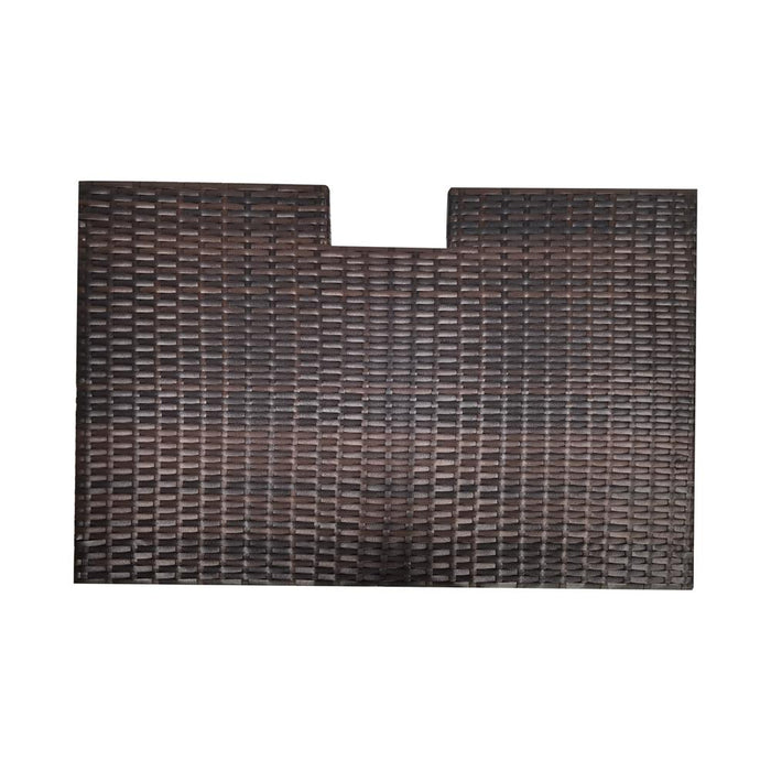 Propane Gas Fire Pit Side Panel Cover Replacement Part - Used For Serenelife Model Number: Slfptl (Brown)