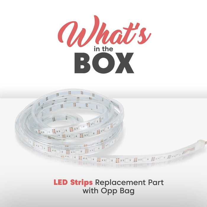 Led Strips Replacement Part - Use With Model Numbers: Slspa4Rnd And Slspa6Sqa