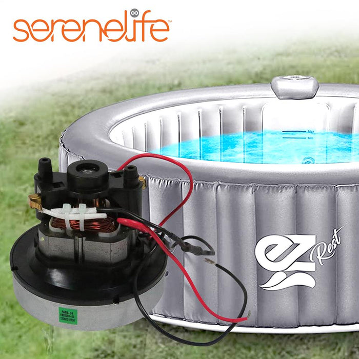 Replacement Air Pump For Inflatable Pool Spa, Compatible With Models: Slspa4Rnd, Slspa4Sqa, Slspa6Rnd And Slspa6Sqa