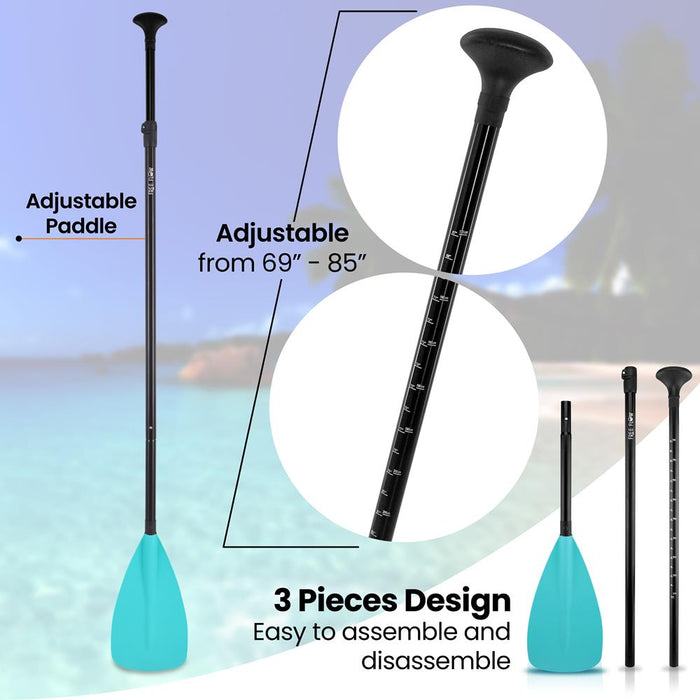 Sup Stand Up Paddle-Board Adjustable Paddle (For Serenelife Model: Slsupb105)