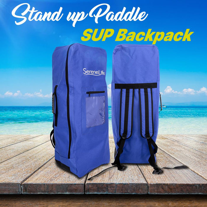 Storage/Travel Carry Bag For Inflatable Sup Stand-Up Paddle Board (For Serenelife Models: Slsupb10, Slsupb20)