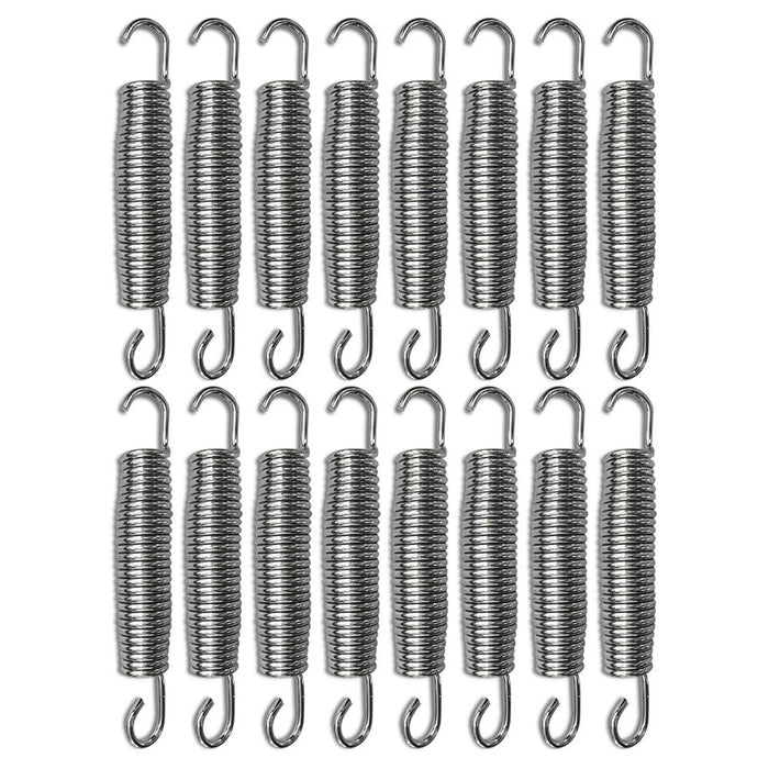 Set Of 16 Trampoline Springs (For Serenelife Models: Sltra10Bl, Sltra10Pnk, Sltra12Bl, Sltra8Bl)