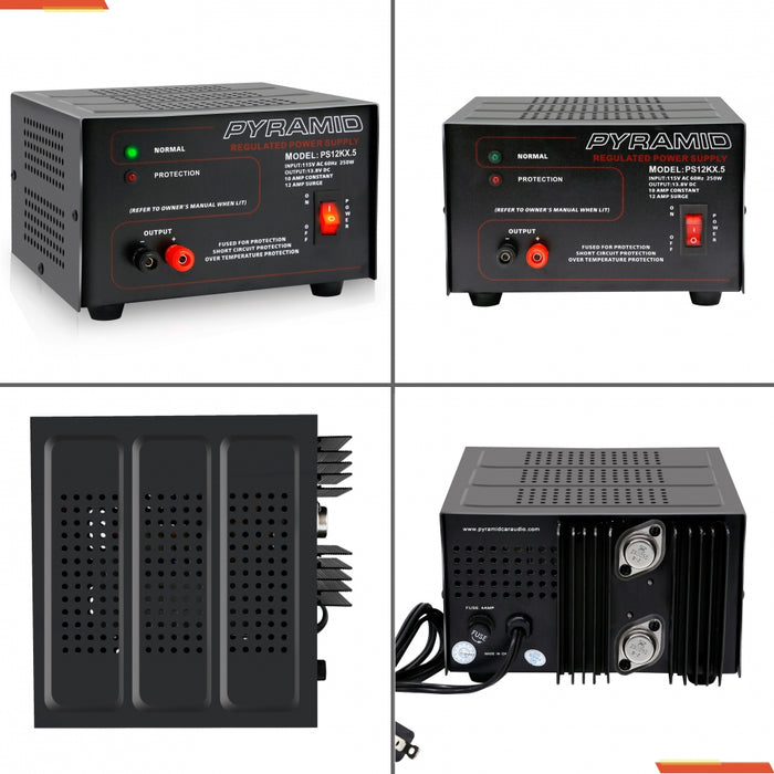 Bench Power Supply, Ac-To-Dc Power Converter (10 Amp)