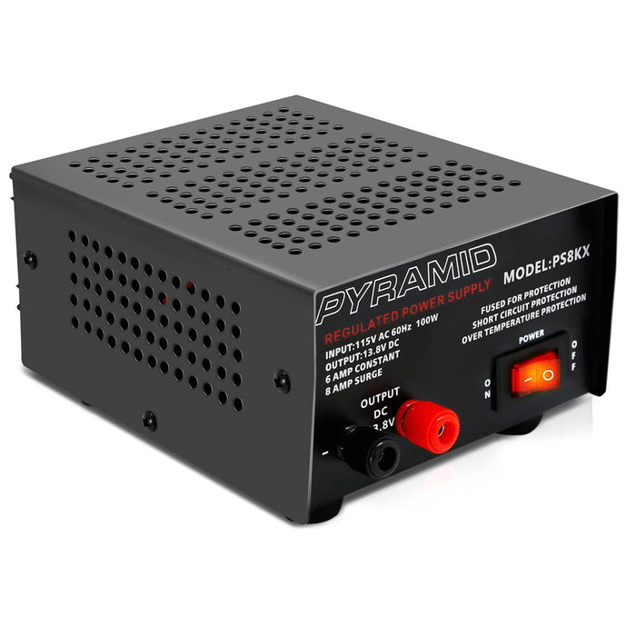 Bench Power Supply, Ac-To-Dc Power Converter (6 Amp)