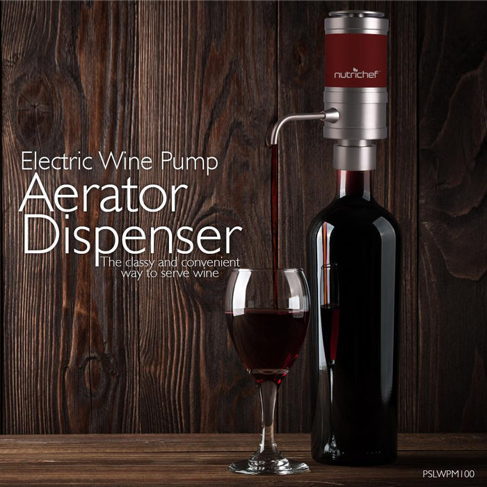 Electric Wine Pump Aerator Dispenser
