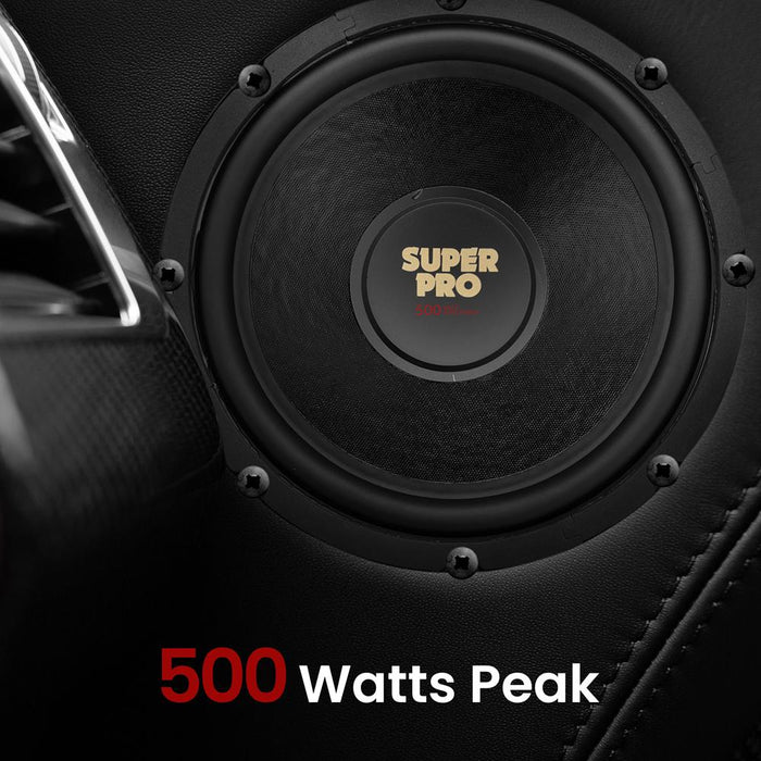 10'' 500 Watt High Performance 8 Ohm Subwoofer