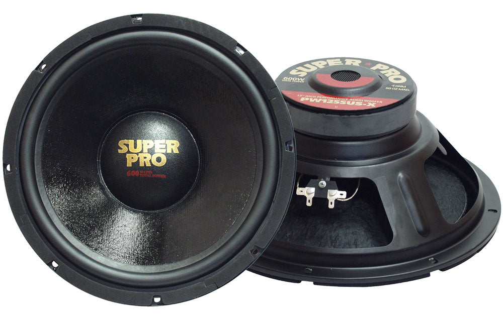 12'' 500 Watt High Performance 8 Ohm Subwoofer