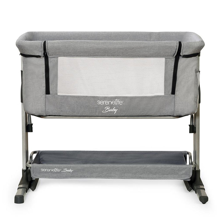 3-In-1 Portable Crib For Newborn Baby - Baby Bedside Sleeper And Toddler Play Pen