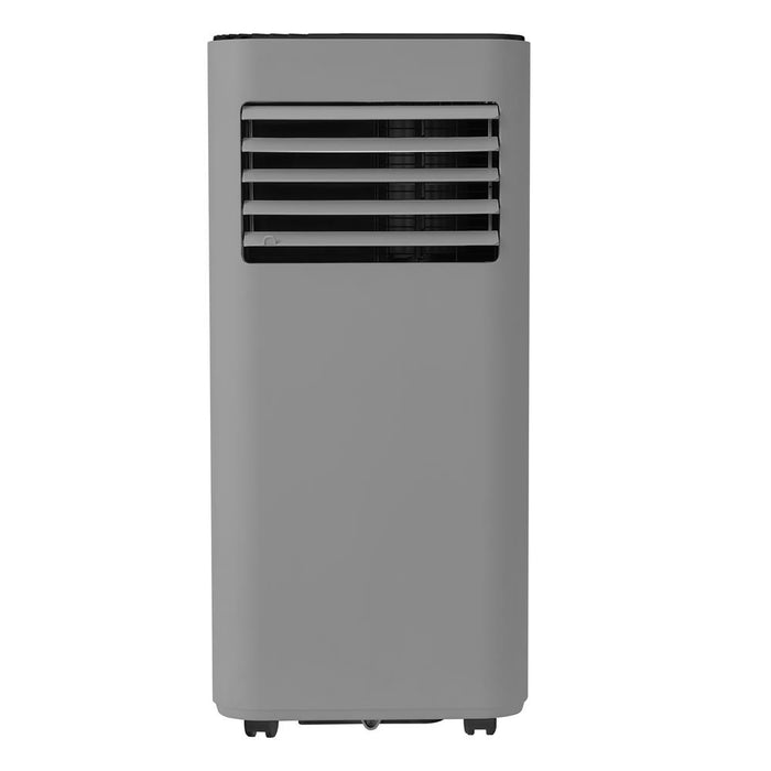 Portable Air Conditioner - 8000 Btu Cooling Capacity (Ashrae) Compact Home A/C Cooling Unit With Built-In Dehumidifier & Fan Modes, Includes Window Mount Kit (Gray)