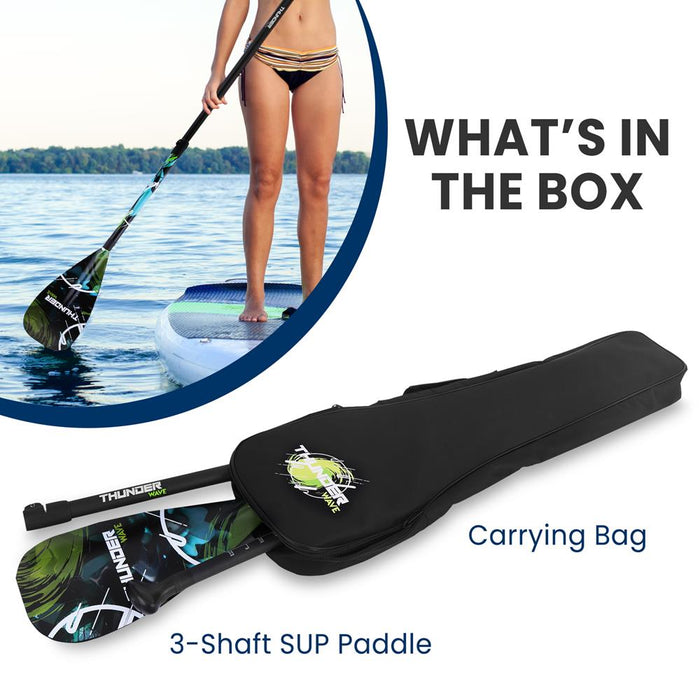 Adjustable Oval Shaft Sup Paddle For Stand Up Paddle Boarding, Surfing, Racing, Sup Sports