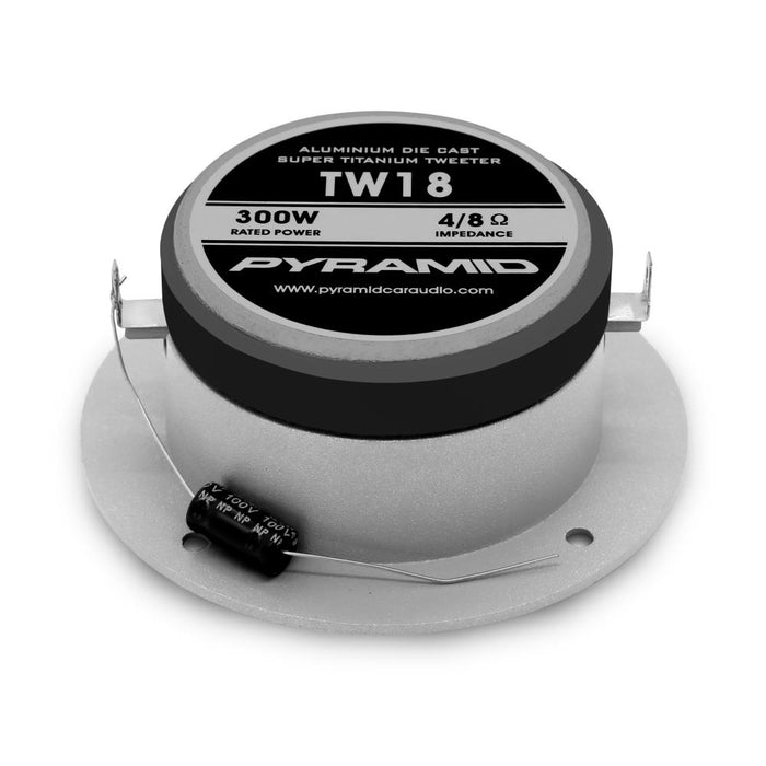 3.25'' 300 Watt Aluminum Die-Cast Super Titanium Tweeter