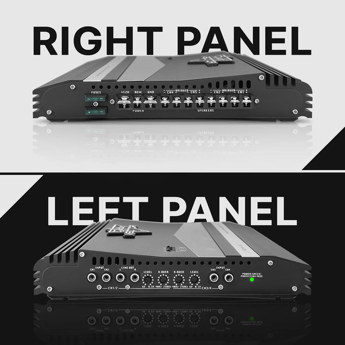 2000 Watt 4 Channel High Power Mosfet Amplifier